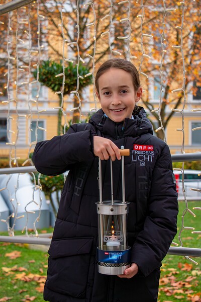 Friedenslicht aus Bethlehem / Hannah Haider