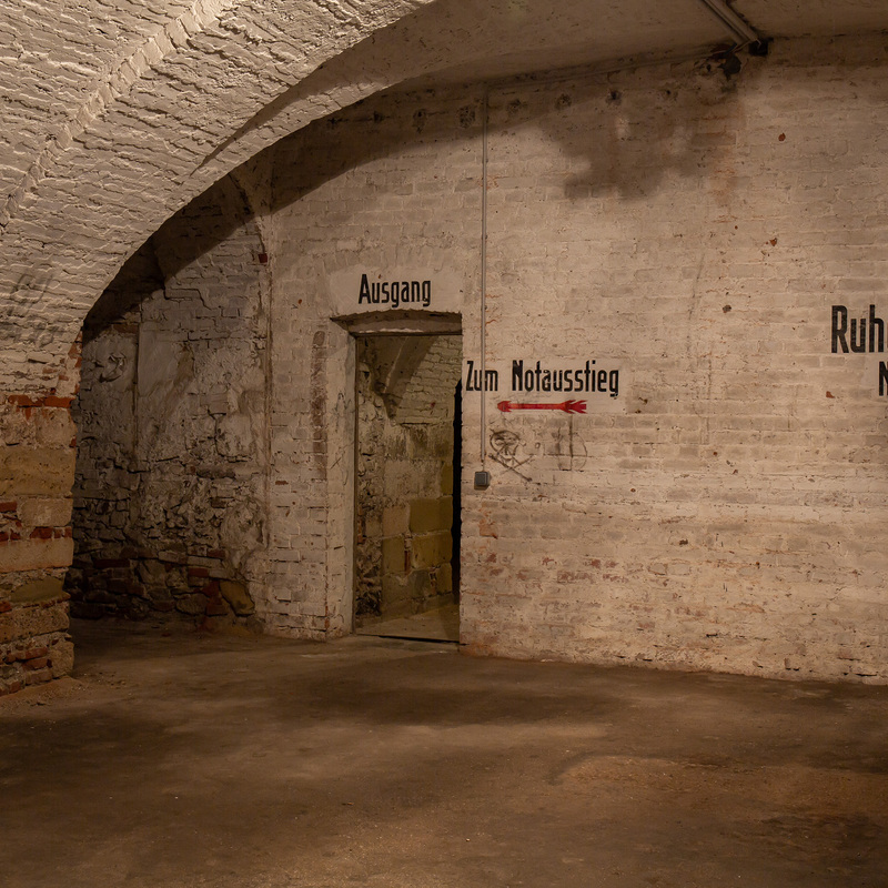 Auch der ehemalige Luftschutzkeller am Domplatz wird im Rahmen des Stadtspaziergangs besucht. 