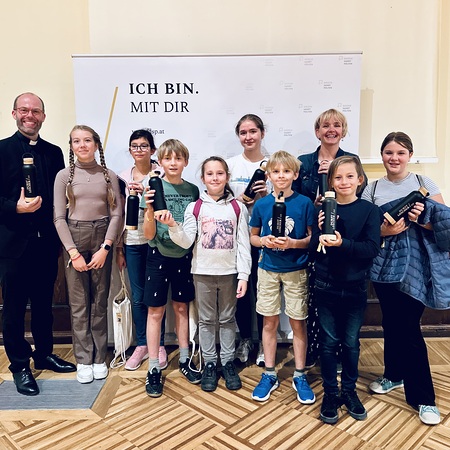 2. Preis / DSP Thermoflaschen für die Pfarr-Minis Wilhelmsburg