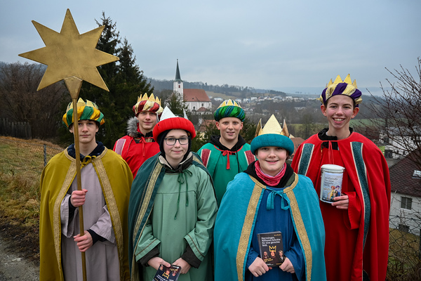 Sternsinger in Haunoldstein